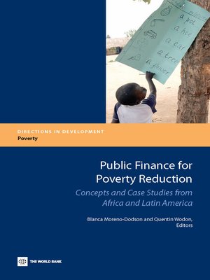 cover image of Public Finance for Poverty Reduction